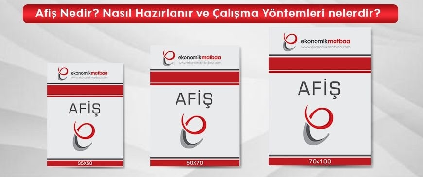 Afiş Nedir? Nasıl Hazırlanır ve Çalışma Yöntemleri nelerdir?