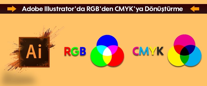 Adobe Illustrator'da RGB'den CMYK'ya Dönüştürme Nasıl Yapılır?