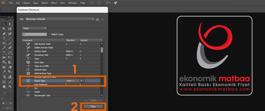 5 illustrator menu araclar sec