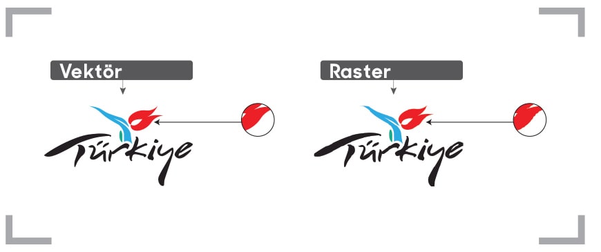 Vektör ve Raster Arasındaki Fark