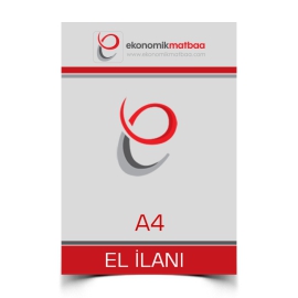 El İlanı A4