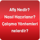 Afiş Nedir