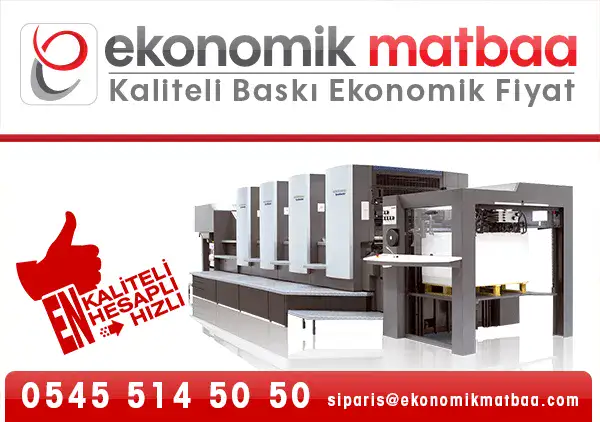 Kaliteli Baskı Ekonomik Fiyat